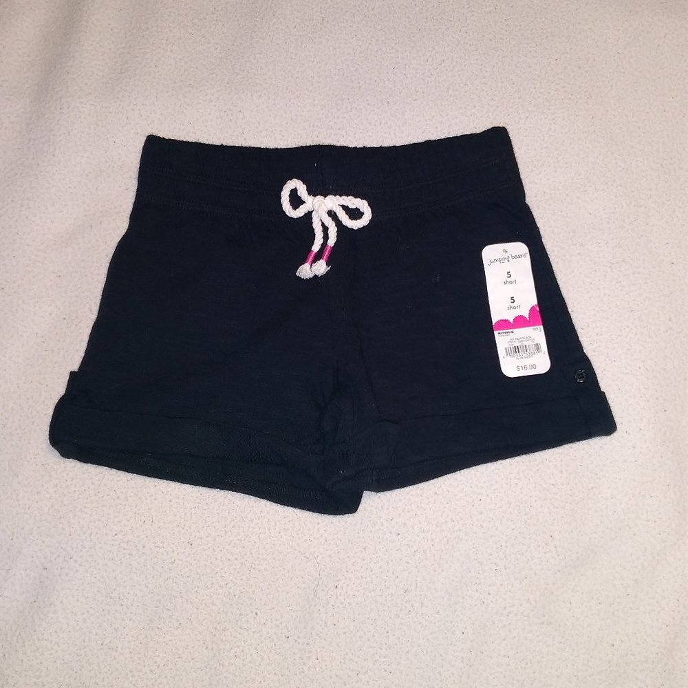 NEW Jumping Beans Girls Shorts in size 5T Black